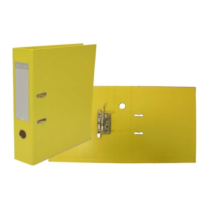 Dossier Bismark A-Z PVC A4 - Lombada 75mm / Amarelo