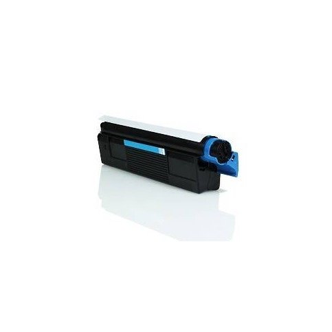 Toner compatível Oki C5100 / C3100 ciano (42127407)