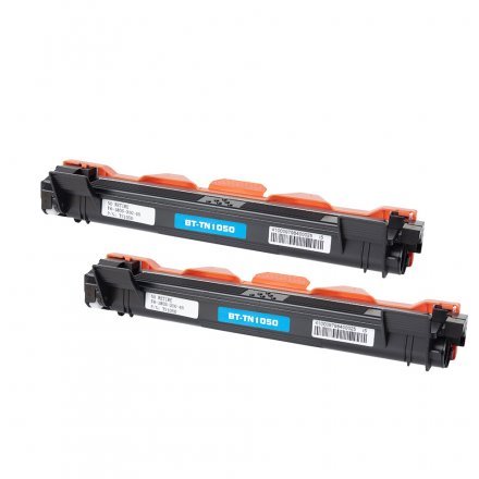 Pack 2 Toners compatível Brother tn1050 preto (tn1050)