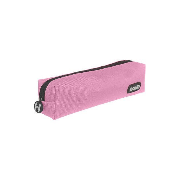 Estojo escolar Dohe Serie Icon - 21x5cm / Rosa claro